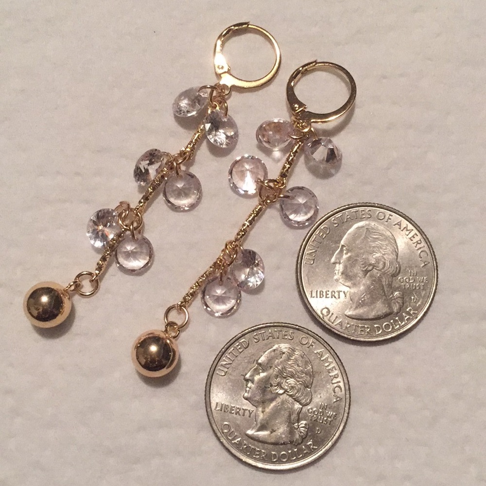 💫✨Earrings with crystals✨💫